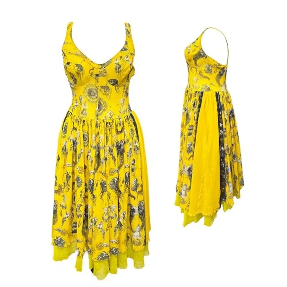 SOLD‼️ Jean Paul Gaultier Vintage Jellyfish Bustier Mesh Dress - Picture 10 of 11